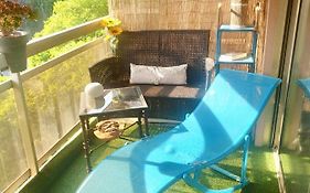 Luxueux Studio à 450m de la mer avec Terrasse Taly et Parking privé