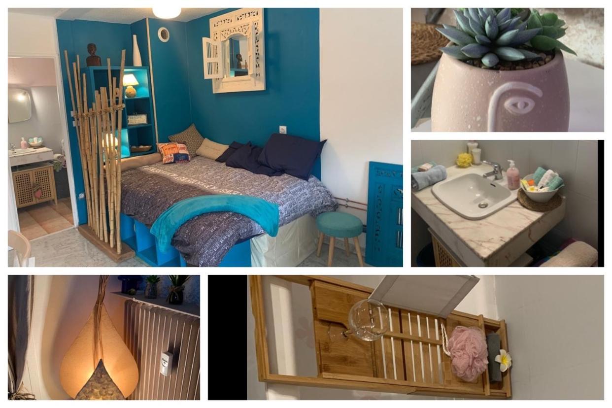Luxurious Studio In Cannes 450M From Sea With Terrace And Air Conditioning And Private Parking Esterno foto