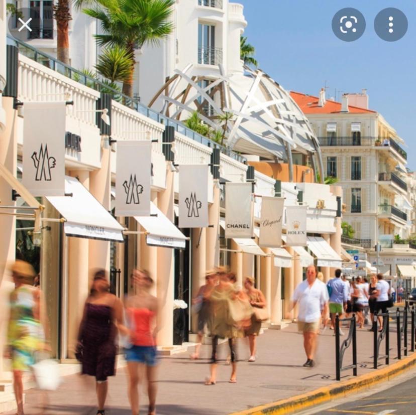 Luxurious Studio In Cannes 450M From Sea With Terrace And Air Conditioning And Private Parking Esterno foto